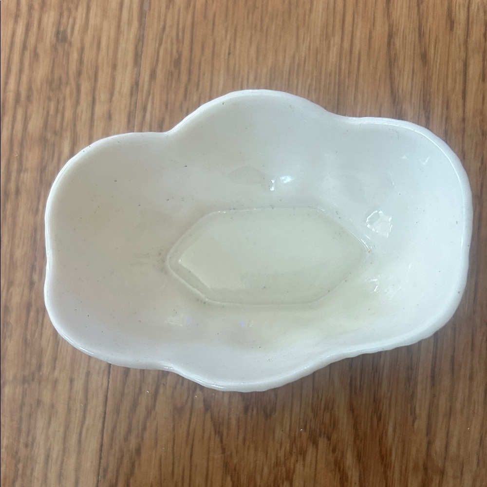 White Ceramic Dish
